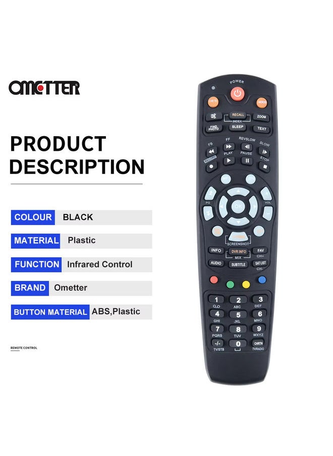 OMETTER - Remote Control for OPENBOX for SKYBOX F5S S9 S10 S11 S12 F3S F4S HD PVR Digital Satellite Receiver - Image 1