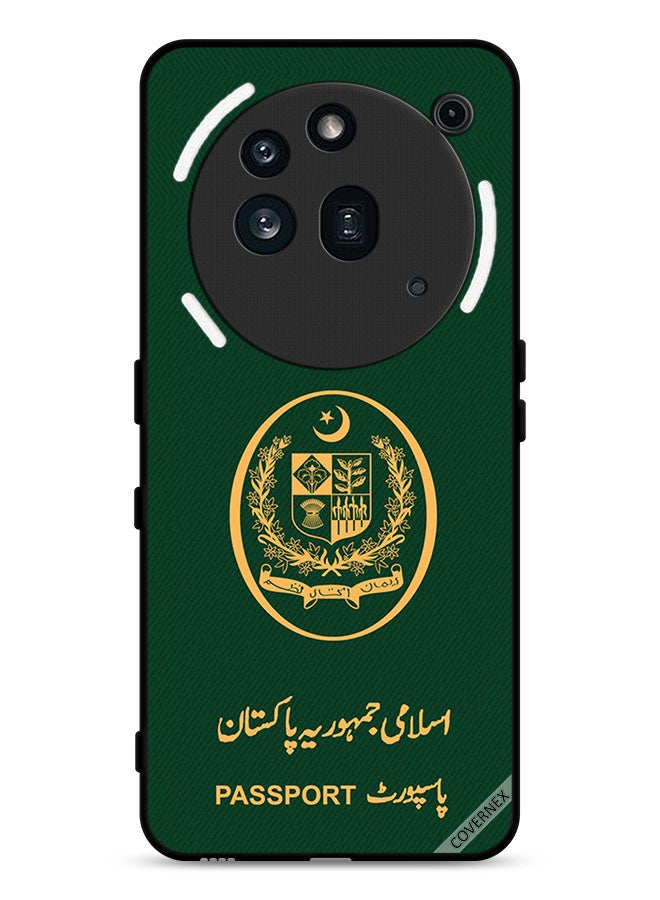 Covernex Nothing Phone (3a) Pro Protective Case Cover Pakistan Passport Pattern - Image 1