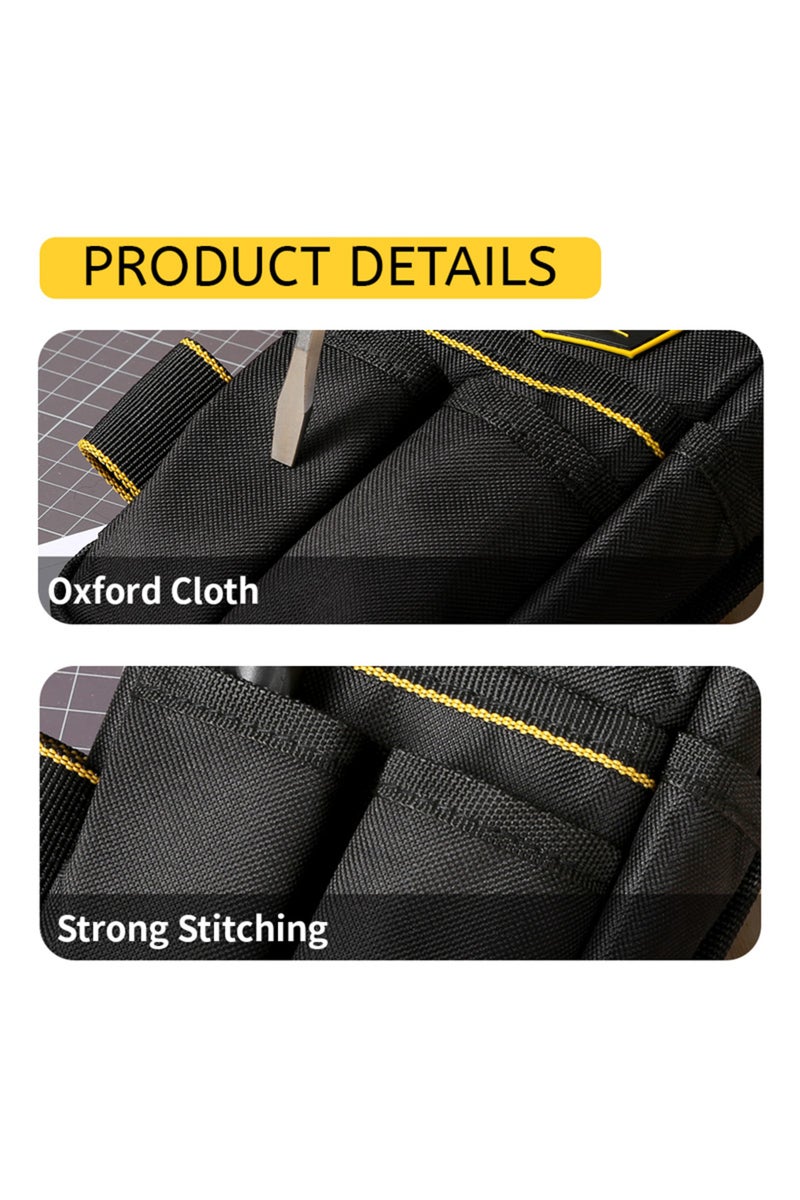 إيروريكس حقيبة أدوات وينهانت، حقائب أدوات للحزام مع مشبك حزام، حقيبة تنظيم أدوات صغيرة متعددة الاستخدامات للأجهزة الكهربائية... - Image 3