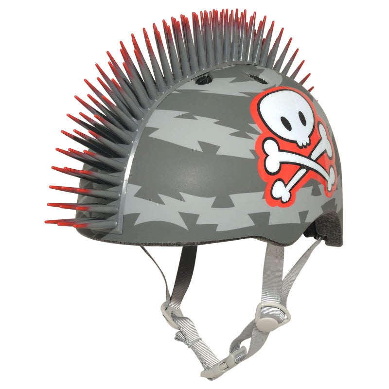 Raskullz Miniz: Lil Pirate Mohawk Helmet, Grey, Ages 18-24 Months - Image 1