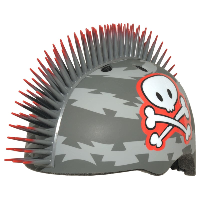 Raskullz Miniz: Lil Pirate Mohawk Helmet, Grey, Ages 18-24 Months - Image 2