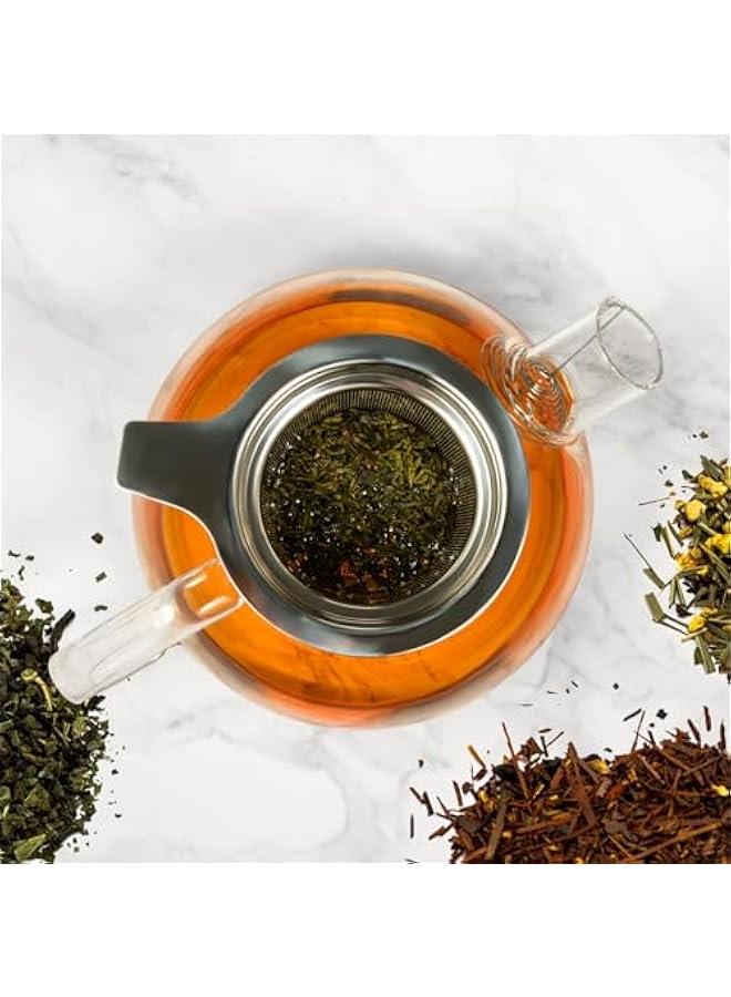 Tea Infuser for Loose Leaf Tea, Loose Leaf Tea Infuser with Handles, Tea Strainer Extra Fine 18/8 Stainless Steel, Tea Strainer for Teapots, Mugs, Cups to Steep Loose Leaf Tea（2 Pack)  - Image 3