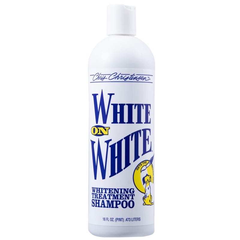 Chris Christensen White on White Whitening Treatment Dog Shampoo (16OZ) - Image 1