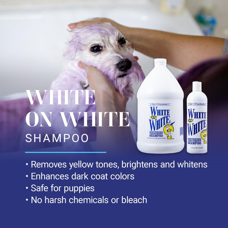Chris Christensen White on White Whitening Treatment Dog Shampoo (16OZ) - Image 2