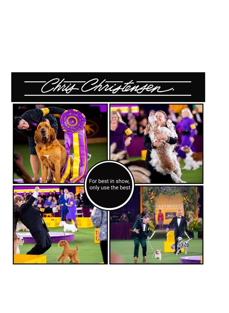 Chris Christensen - Chris Christensen White on White Whitening Treatment Dog Shampoo, Groom Like a Professional, Brightens White, Safely Removes Yellow & Other Stains, All Coat Types, Made in USA, 16 oz. - Image 1