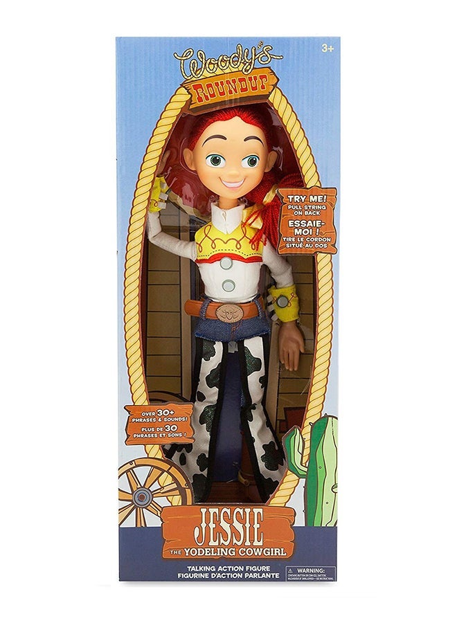 Woody Interactive Jessie The Yodelling Cowgirl Talking Action Figure For Kids 16inch - Image 1