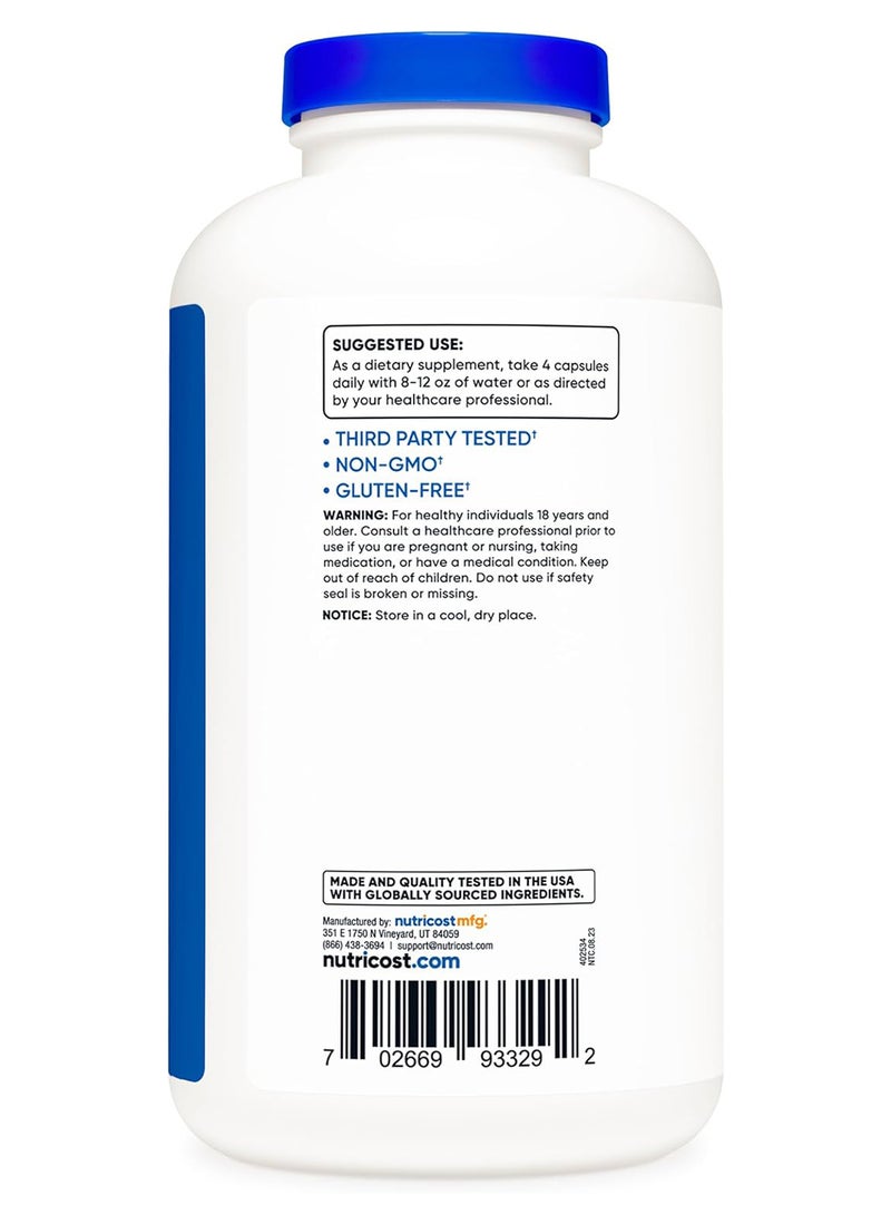 كرياتين مونوهيدرات كبسولات 1 زجاجة - Image 4