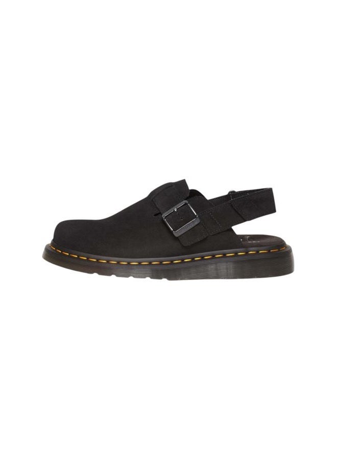 Dr. Martens Women's Jorge Ii Mule, Black Eh Suede, 15 Women/14 Men - Image 1