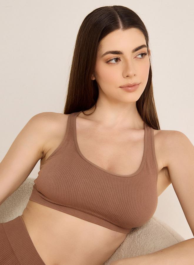 Splash FAV Ribbed Racerback Skims Bra - Image 1