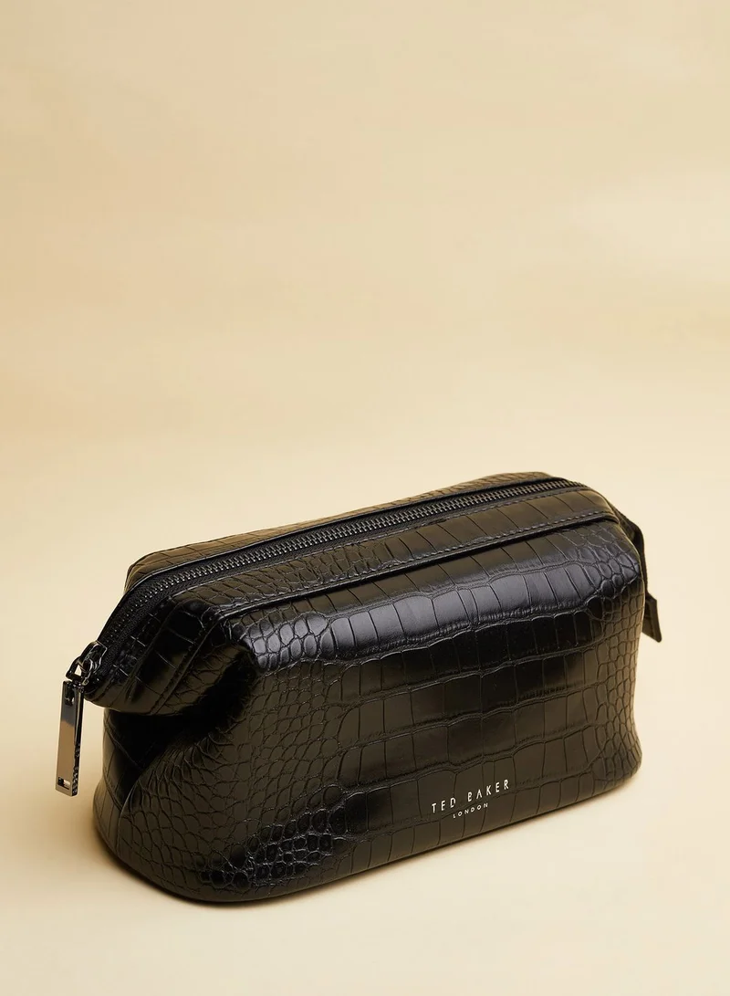 Ted Baker Ddann Croc Effect Shoe Shine Kit