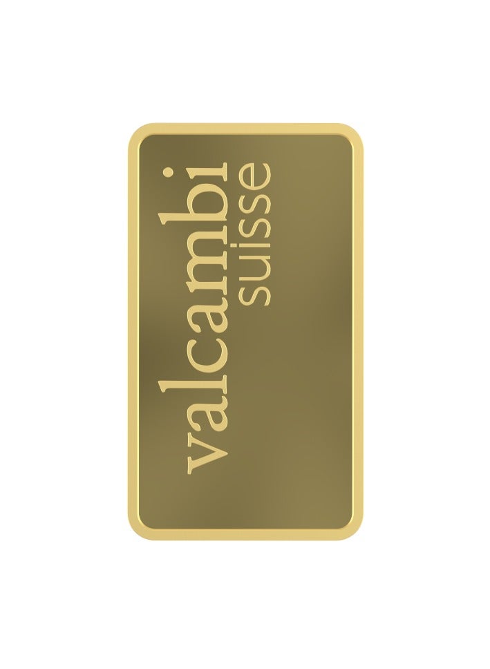 valcambi CKS Valcambi Suisse 1g Pure 999.9 Fine Gold Bar 24KT - 1 Gram  - Image 5