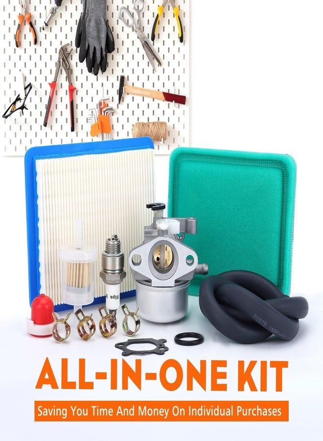 Hipa مكربن هيبا 6.75 لمحركات بريغز آند ستراتون 6.75 حصان 190 سم مكعب، بديل للأرقام 799871 و790845 و799866، مناسب لجزازات العشب تورو ريسايكلر 22 وتروي بيلت وكرافتسمان. - Image 3