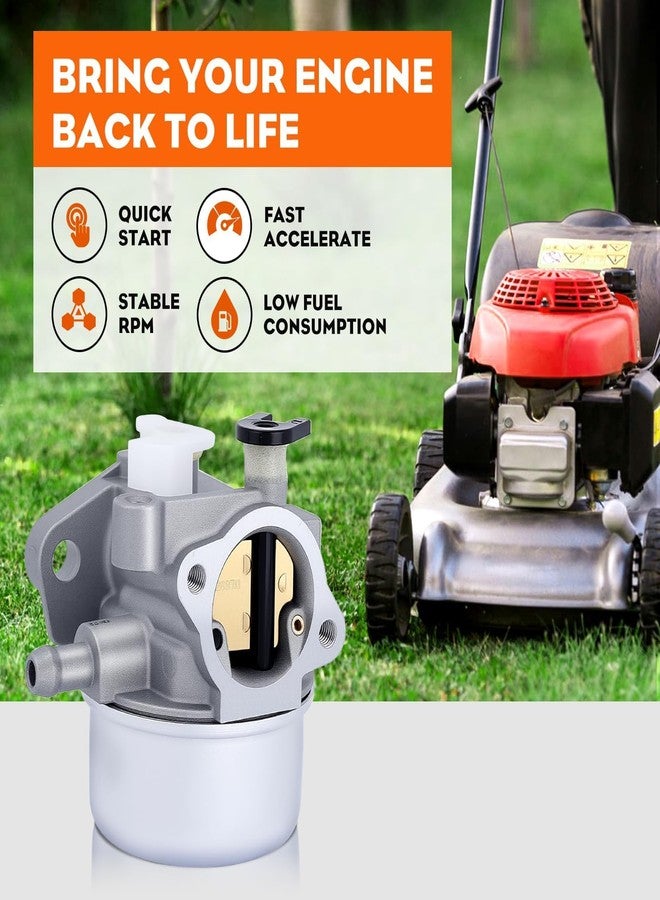 Hipa مكربن هيبا 6.75 لمحركات بريغز آند ستراتون 6.75 حصان 190 سم مكعب، بديل للأرقام 799871 و790845 و799866، مناسب لجزازات العشب تورو ريسايكلر 22 وتروي بيلت وكرافتسمان. - Image 4