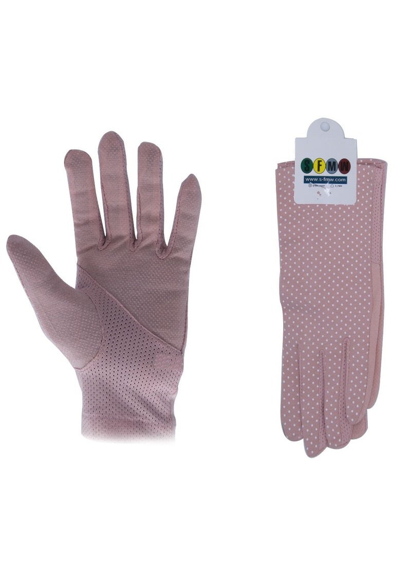 إس أف إم دبليو زوج قفازات واقية من الشمس للنساء للحماية من الأشعة فوق البنفسجية، قفازات واقية من الشمس مناسبة للصيف، قفازات حسيّة مناسبة للقيادة - Image 1