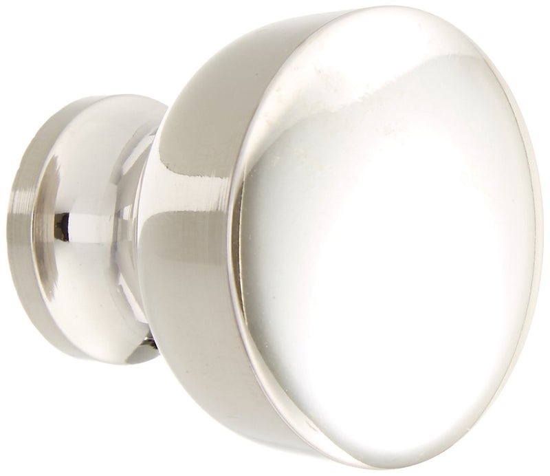 Laurey Mng Hardware 85414 Precision Knob, 1-1/4"", Polished Nickel - Image 1