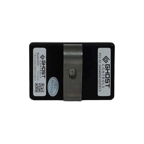 Ghost Controls 3-Button Remote Transmitter for Automatic Gate Openers, Model AXS1 - Image 2
