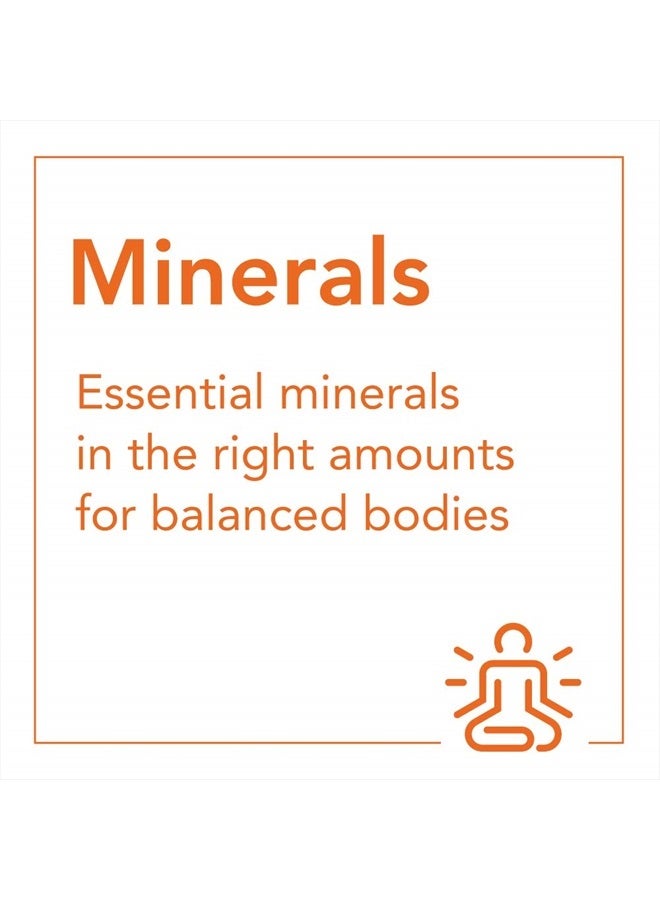 now Supplements, Calcium Citrate with Vitamin D, Magnesium, Zinc, Copper, and Manganese, 120 Veg Capsules - Image 4