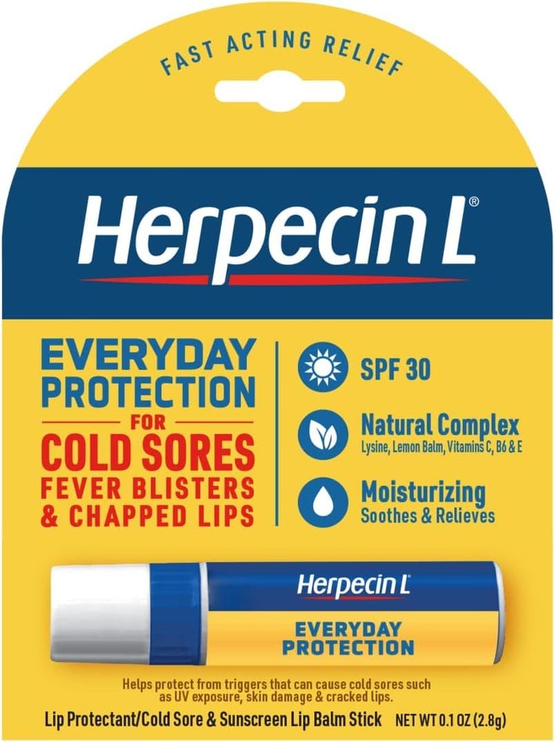 Herpecin L Lip Protectant SPF 30 010 oz Pack of 5 by HerpecinL