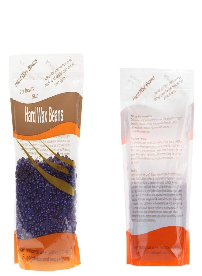 Plenteous حبيبات شمع صلبة وفيرة لإزالة الشعر، شمع برازيلي غير مؤلم لكامل الجسم، شمع برازيلي متعدد الألوان للوجه، منطقة البكيني، الإبطين، الظهر، الصدر، الساقين - حبيبات لؤلؤية (200 غرام)، 200 غرام - Image 2