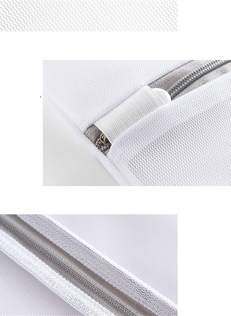 7pcs thickened fine mesh laundry bag for home storage washing machine down jacket clothes to prevent clothes from deforming underwear mesh bag  - Image 4