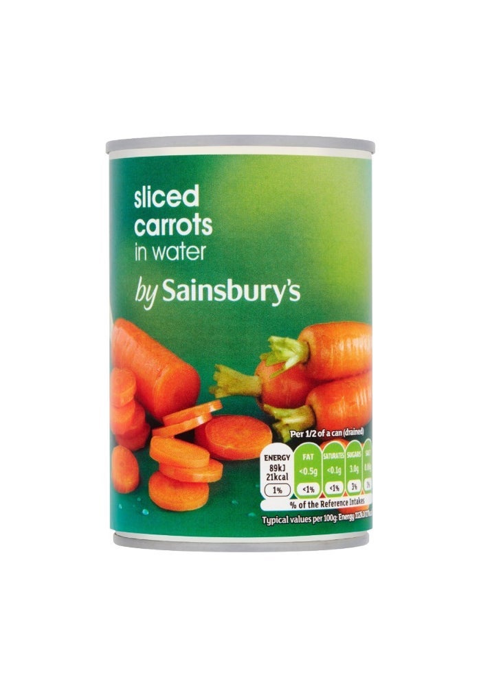 Sliced Carrots, In Water - 300g, Belgium