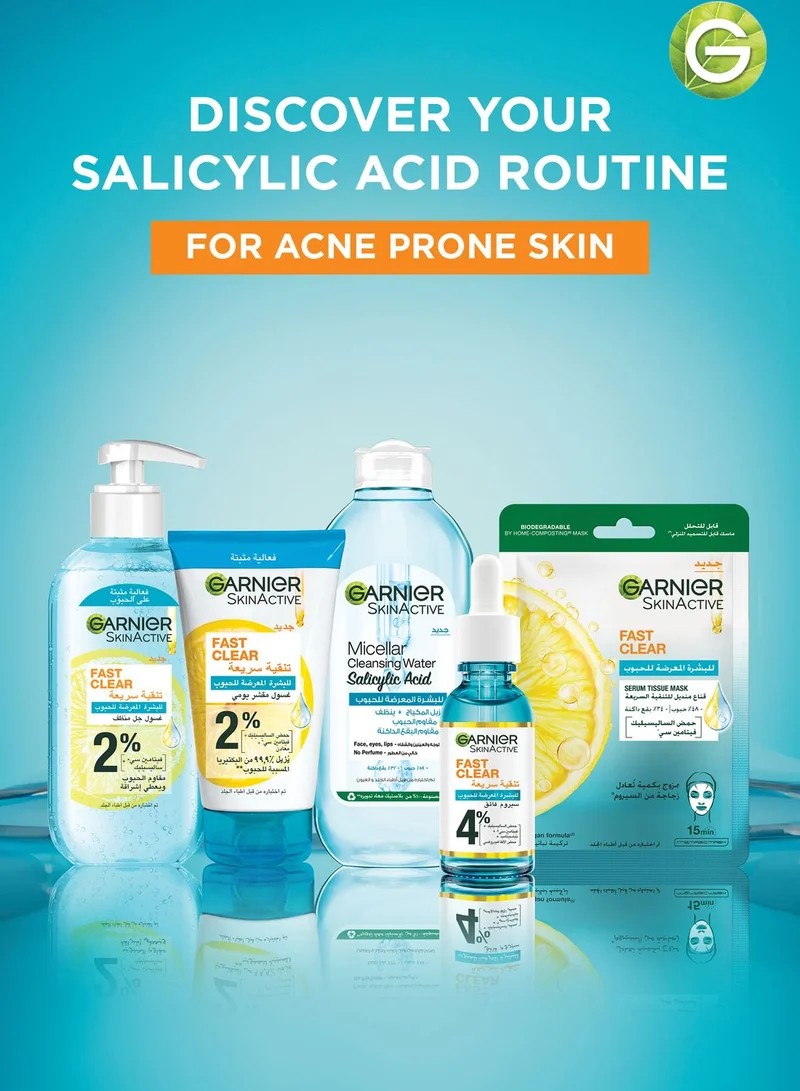 garnier Garnier Skinactive Micellar Cleansing Water With Salicylic Acid, 400Ml