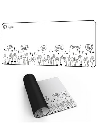 Extended Mouse Pad 90x40cm Non-Slip Rubber Base with Stitched Edges, Smooth Cloth Surface, Waterproof - pzsku/Z15F8928E41479E7E7F67Z/45/_/1724168526/2f3913d1-ba4d-4c0b-b684-5b8bf69521bd