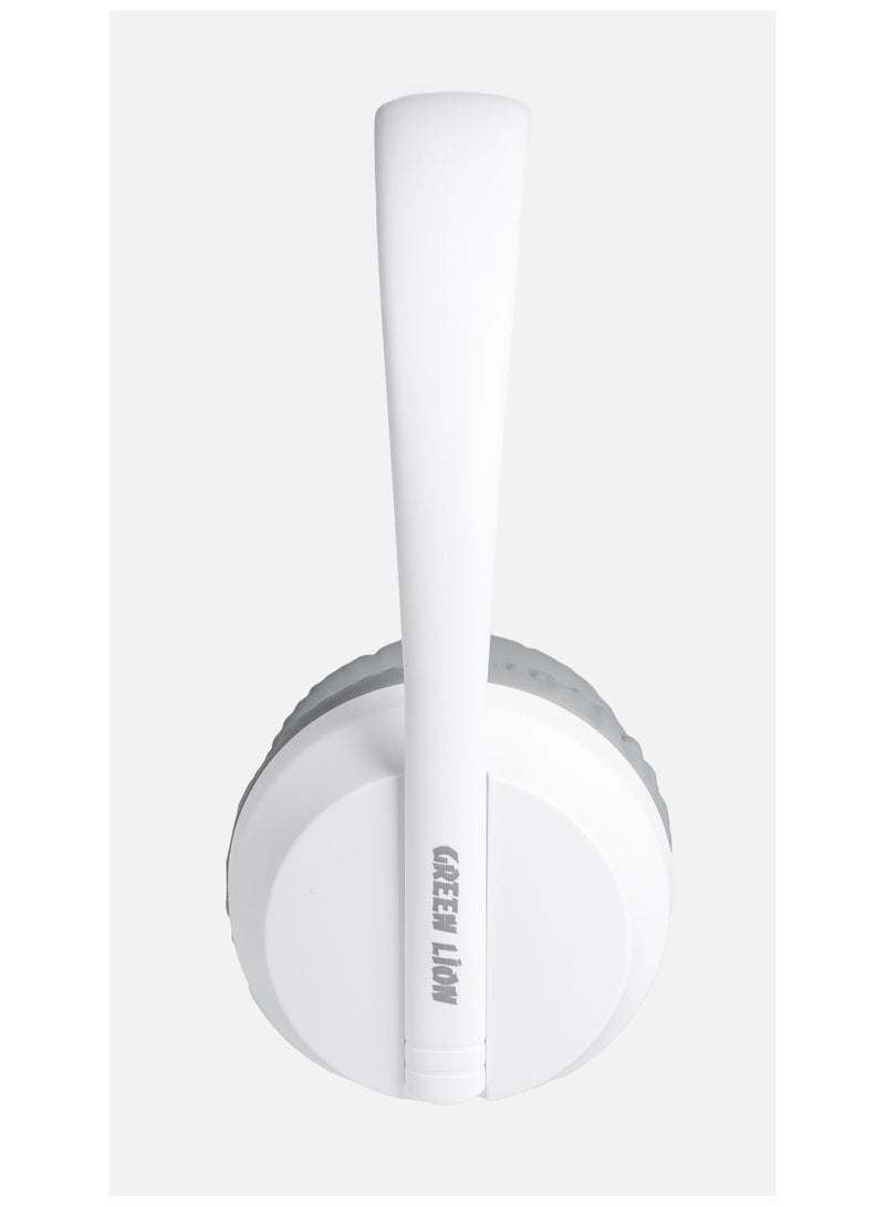 GREEN LION Stamford Wireless Bluetooth Headphone with ANC and 20Hrs Play Time - White - Image 5