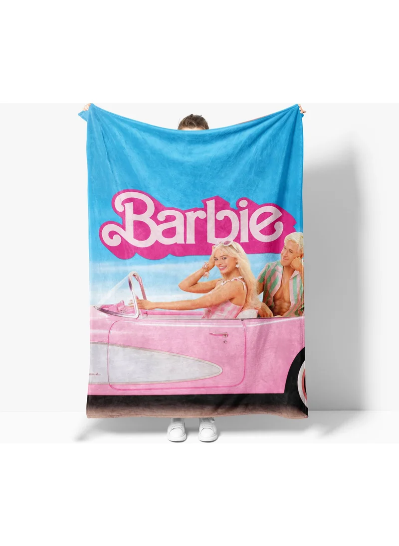 Eray Home Erays Home Erayshome Barbie Patterned Printed Polar TV Blanket