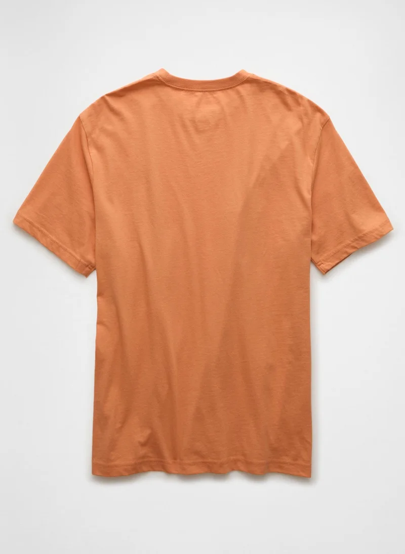 American Eagle Logo Graphic Crew Neck T-Shirt