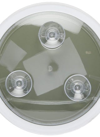 Jerdon Clear Portable Makeup Mirror - 9-Inch Diameter Makeup Mirror with Suction Cups and Vinyl Travel Case - 5X Magnification - JSC5 - pzsku/Z15F8C19ED6D8ACF81A98Z/45/_/1687736941/a154783a-57e8-4ed7-b083-5c5c207ccbc0