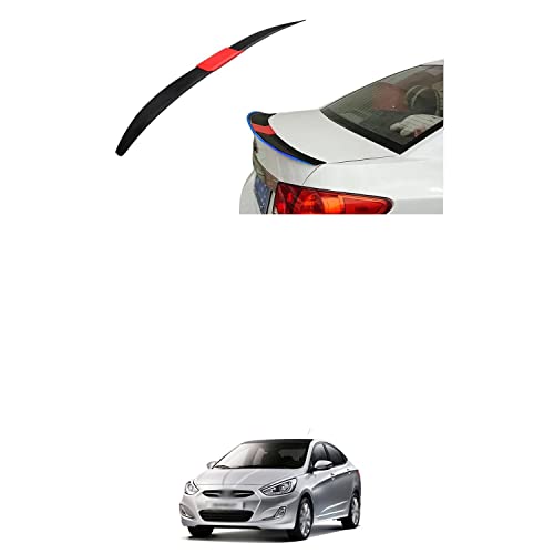 PRIKNIK Spoiler Three Part Adjustable Trimmable Car Spoiler Car Lip Spoiler with Dual Adhesive Tape Compatible with A-ccent - Image 1