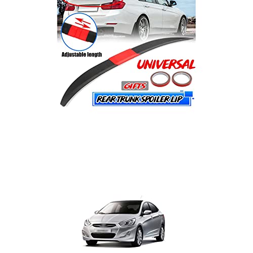 PRIKNIK Spoiler Three Part Adjustable Trimmable Car Spoiler Car Lip Spoiler with Dual Adhesive Tape Compatible with A-ccent - Image 2