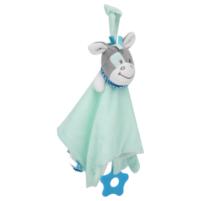 Baby Security Blanket Teether Infant Soothing Blankets Plush Stuffed Animal Comforter Toys#3 #1 - Image 2