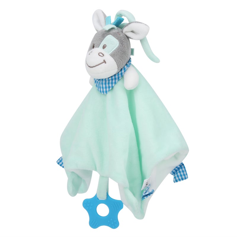Baby Security Blanket Teether Infant Soothing Blankets Plush Stuffed Animal Comforter Toys#3 #1 - Image 3