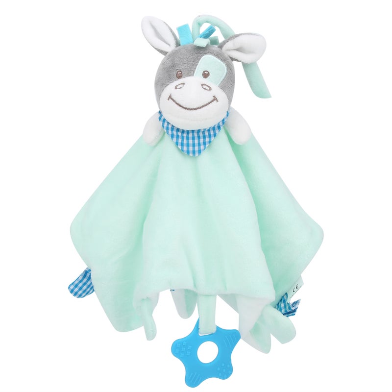 Baby Security Blanket Teether Infant Soothing Blankets Plush Stuffed Animal Comforter Toys#3 #1 - Image 5