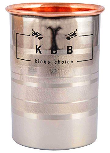 KBB Copper Steel Glass Premium 300ml KBB013 Pack of 2 - Image 2