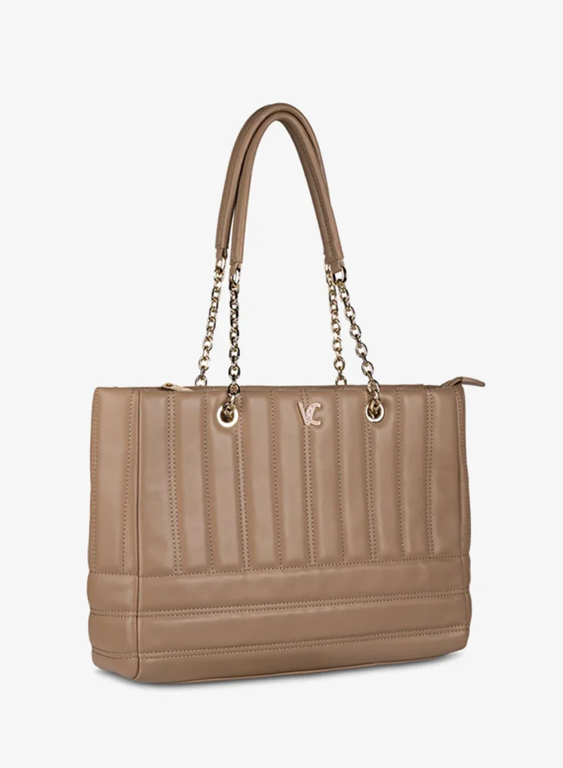 Vincci Women Chain Detailed Tote Bag