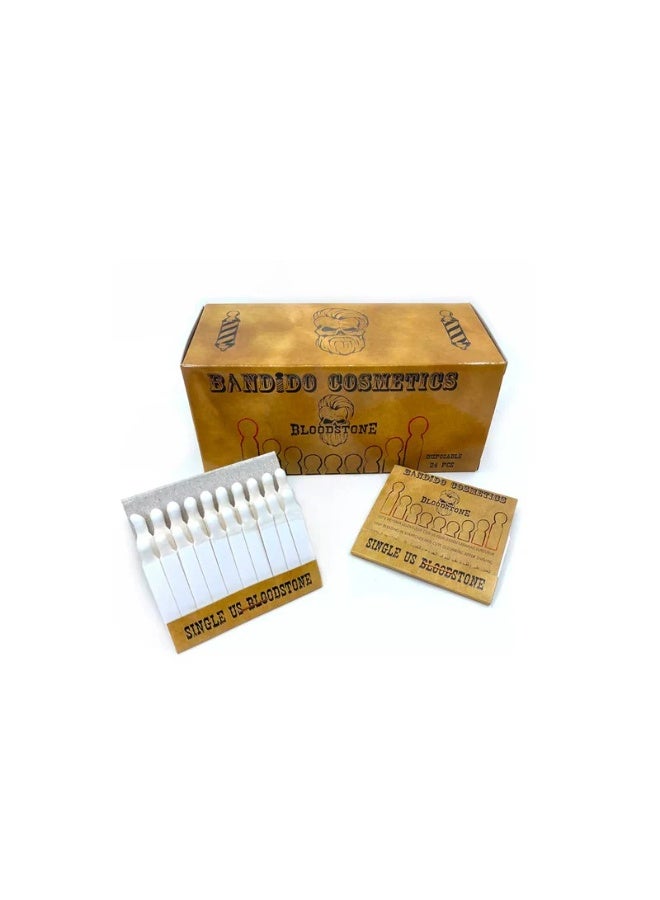 Bandido Barber Blood Stone 12 Pieces | Styptic Stone for Shaving Cuts | Disposable Blood Stopper for Barbers - Image 1