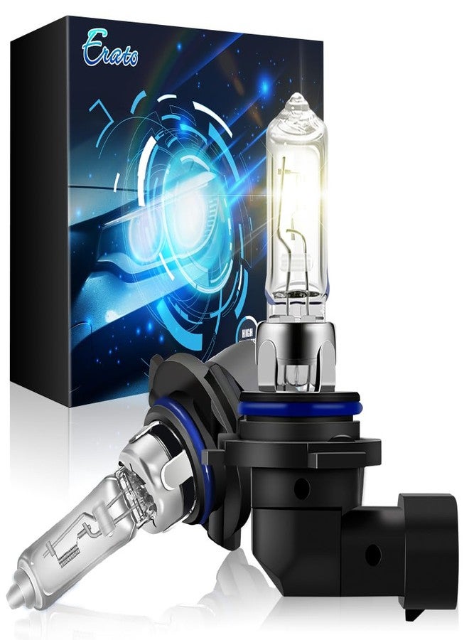 Erato 9005/HB3 Halogen Headlight Bulb 12V 55W/60W Fog Lights 4300K Warm White Replacement Headlamp (2 Packs) - Image 1