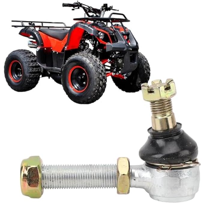 Jiawu Steering Tie Rod End Ball Joint Control Precision Smooth Ride 14Mm Bolt Tie Rod End Ball Joiner With Sealed Bushing Fit For Quad Dirt Bike Atv Go Kart - Image 2