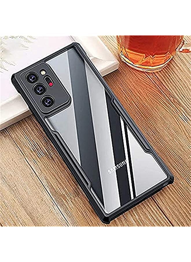 Generic - Shockproof TPU Bumper Clear Acrylic Back Mobile Phone Protective Cover Case For Samsung Galaxy Note 20 Ultra - Image 1