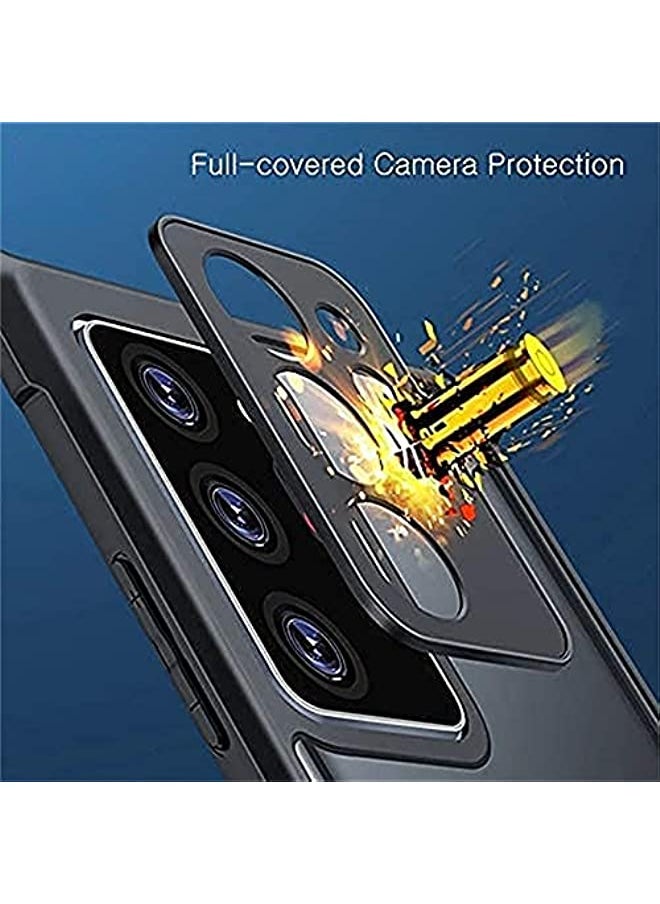 Generic - Shockproof TPU Bumper Clear Acrylic Back Mobile Phone Protective Cover Case For Samsung Galaxy Note 20 Ultra - Image 1