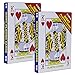 SUUJI 2 Pack Large Jumbo Playing Card Deck 5x7 Inch Giant Poker Super Big Game Card Set Oversized Bridge Playing Cards Huge Magic Poker for Family Party Fun - Image 2