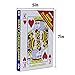 SUUJI 2 Pack Large Jumbo Playing Card Deck 5x7 Inch Giant Poker Super Big Game Card Set Oversized Bridge Playing Cards Huge Magic Poker for Family Party Fun - Image 4