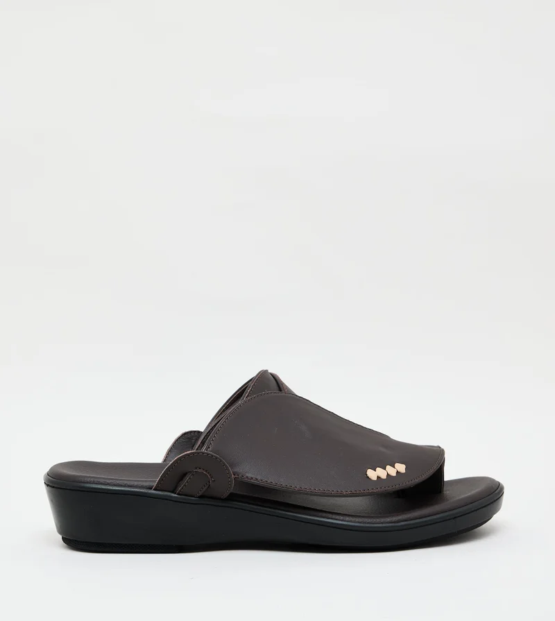 ستيف مادن Omani Sandal Dark Brown Men's Sandals