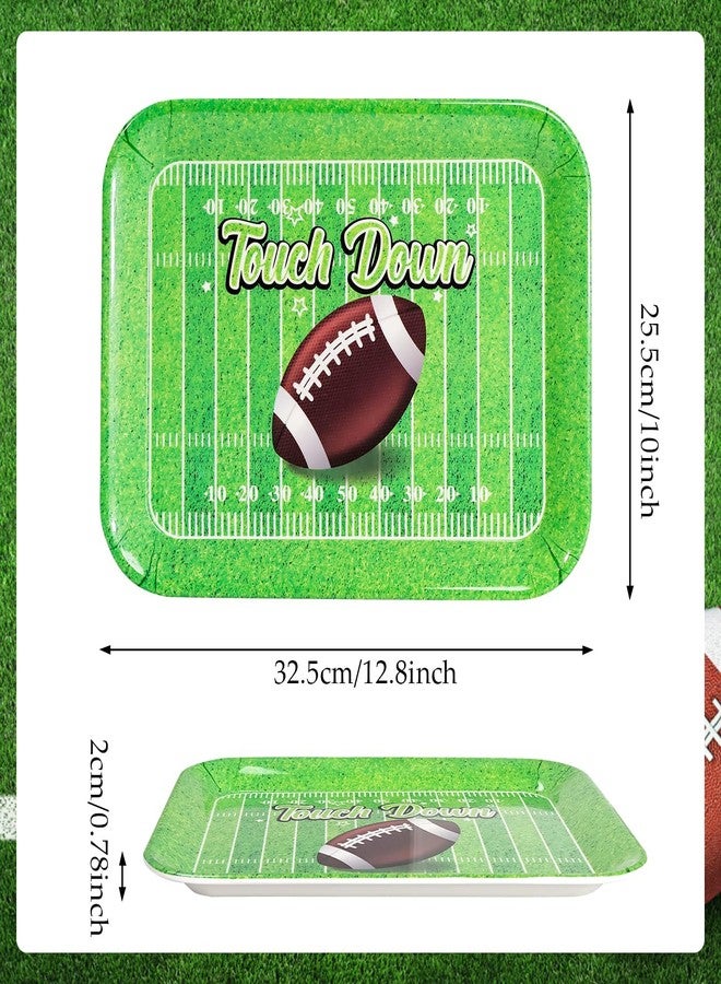 MUNILAIL 3 Pcs Football Party Serving Trays - Image 2