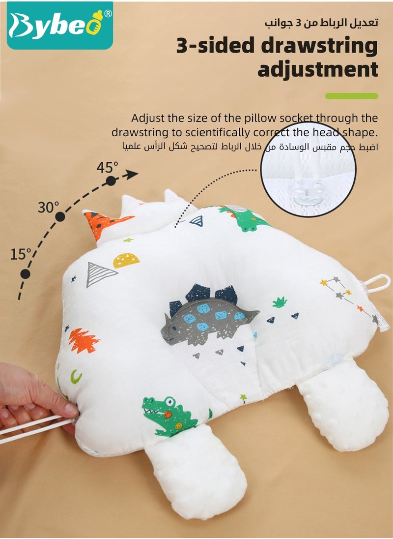 Bybeo Baby Nursing Pillow, Baby's Head Shaping Pillows, Infant Sleeping Pillow, Babies and Toddler Anti-Startle Bedding For Boys and Girls Kids Superhigh Quality  - Image 3