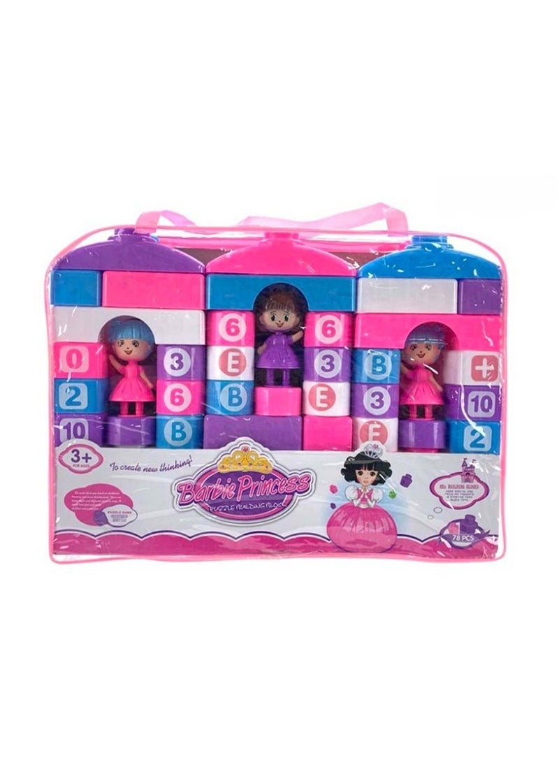 Princess Blocks - 78 Pieces