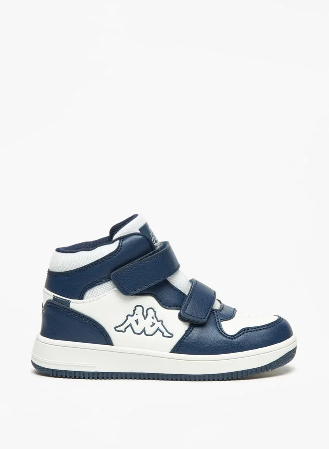 كابا Boy's Colourblock Sneakers with Hook and Loop Closure